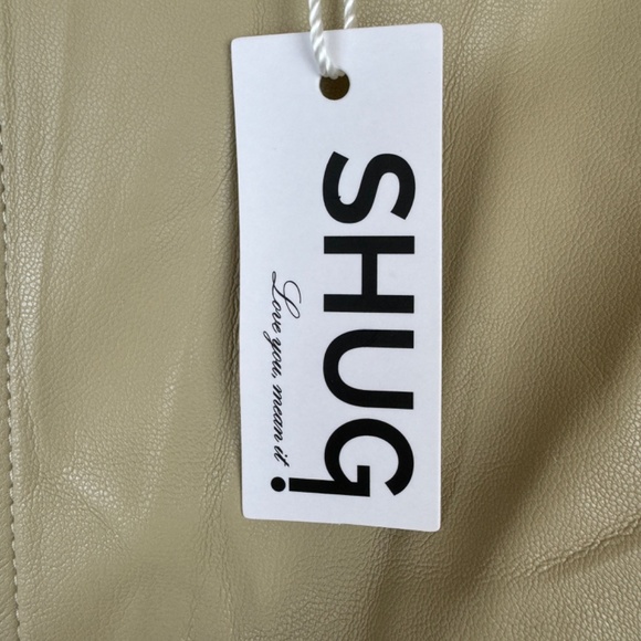 SHUG Khaki Vegan Leather Romper NWT / Sizes S - L In Stock / CLEARANCE - Picture 13 of 15